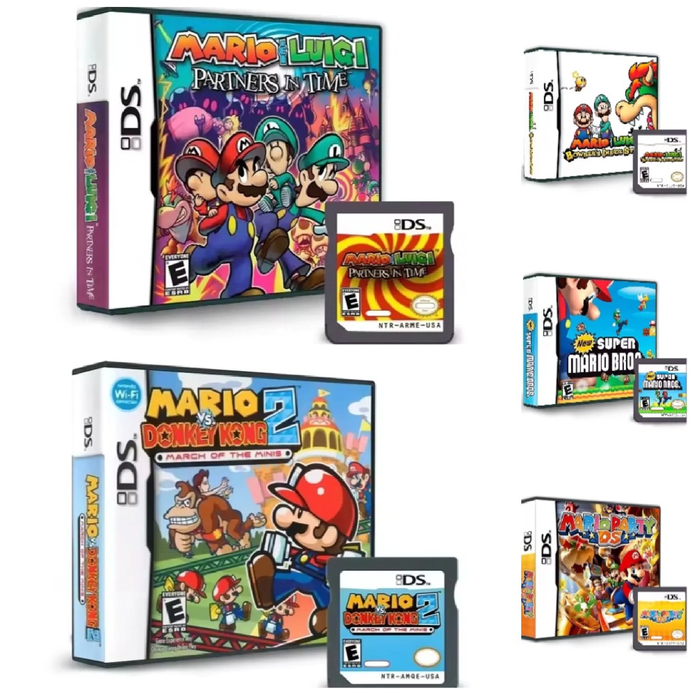 Gaming Console Handheld - Popularna gra DS - seria Mario,