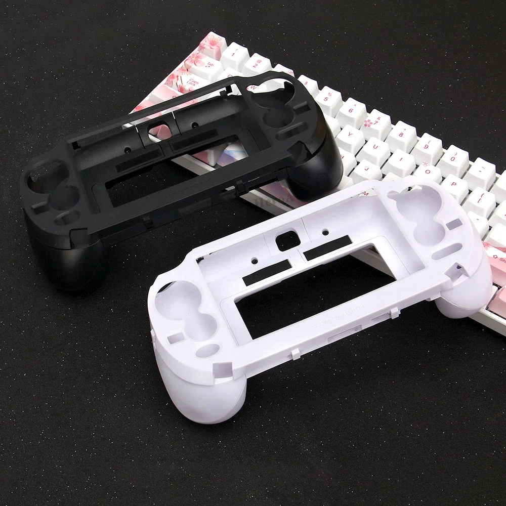 Console Gaming Hand - Czarno-białe, matowe etui z uchwytami i