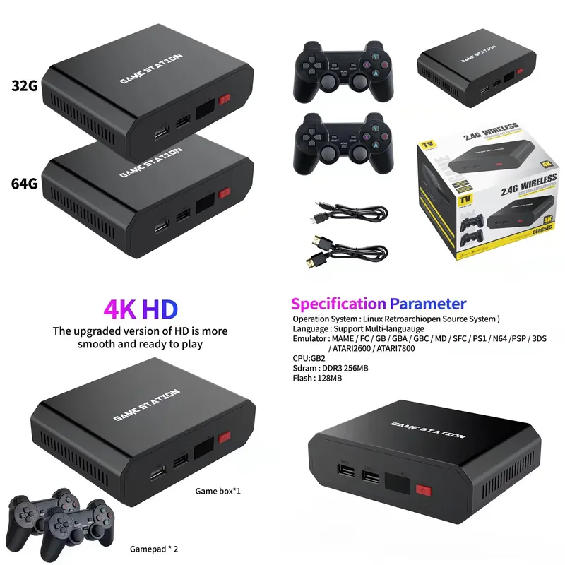 Gaming Console Games - Konsola do gier wideo M8plus HD,