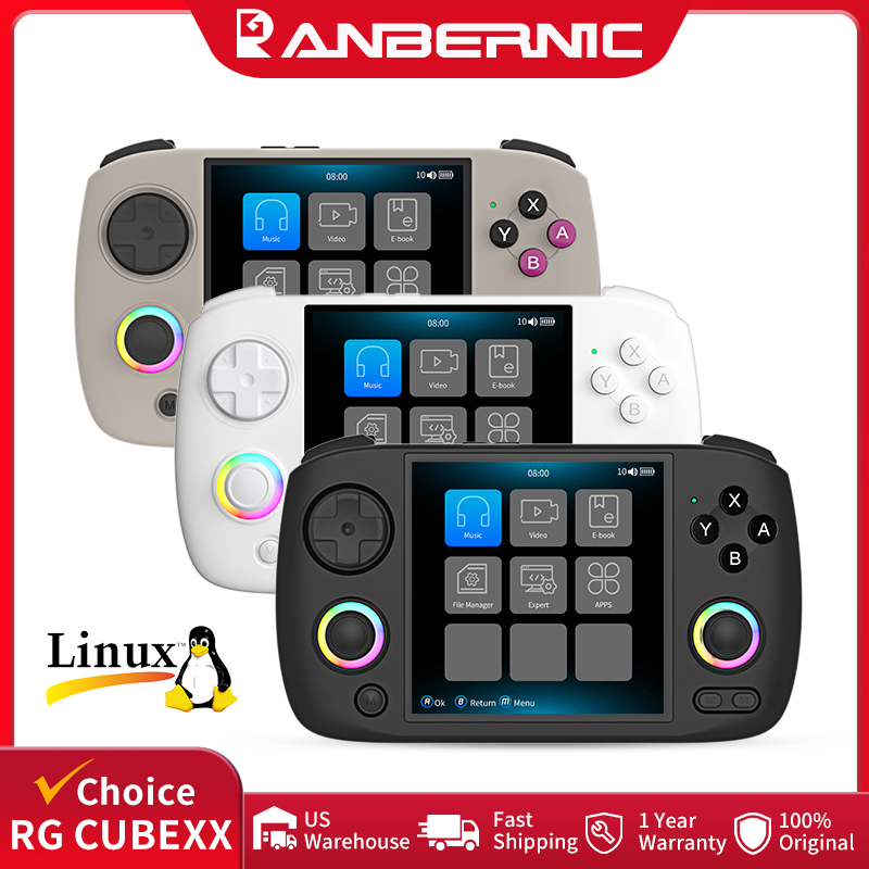 Gaming Console Types - ANBERNIC RG CubeXX Przenośna Konsola do
