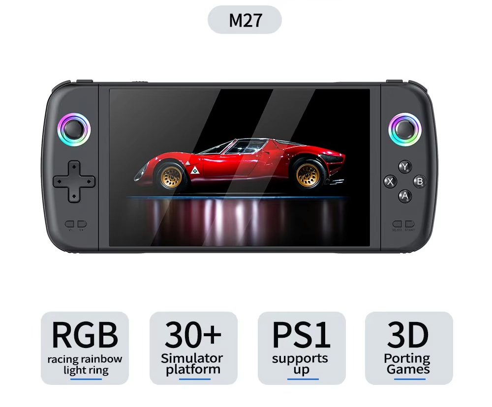 Konsola Przenośna M27 7 Calowa – Console Gaming Hand recenzja i cena