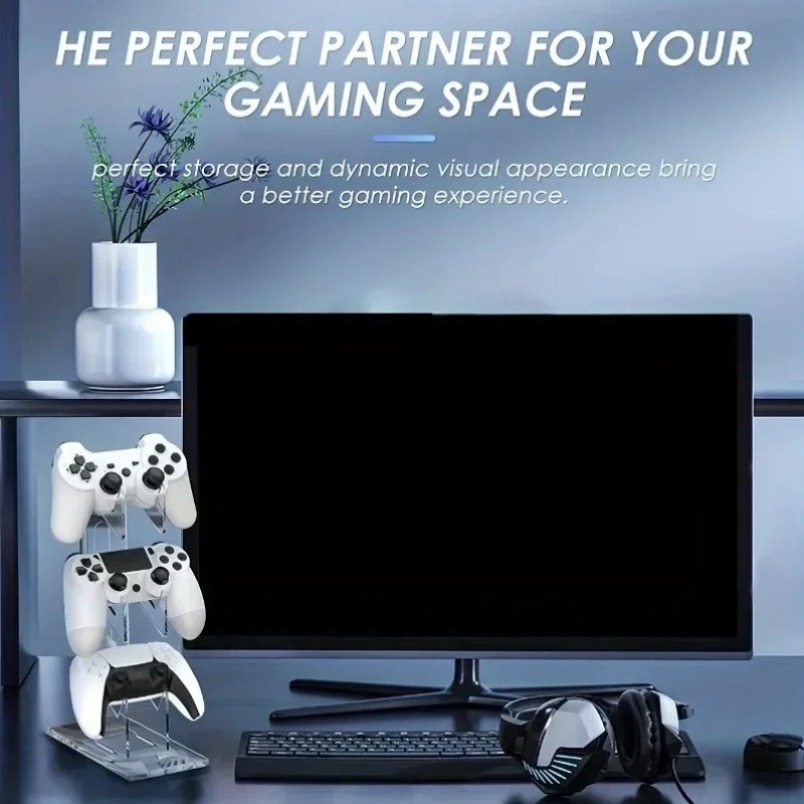 Stojak na gamepady, 3-poziomow – Gaming Console Organizer recenzja i cena
