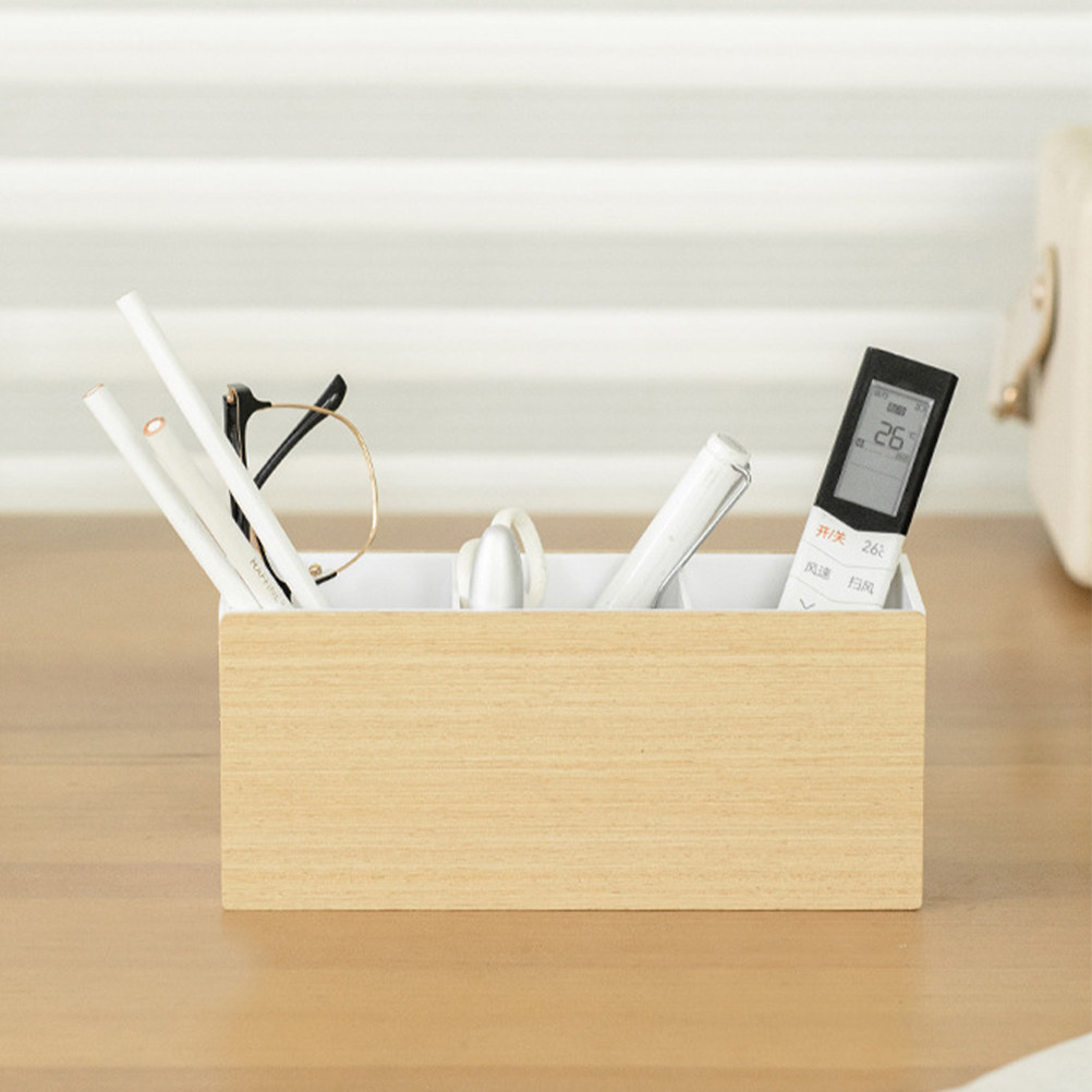 Drewniany organizer na biurko  – Controller Stand Holder recenzja i cena