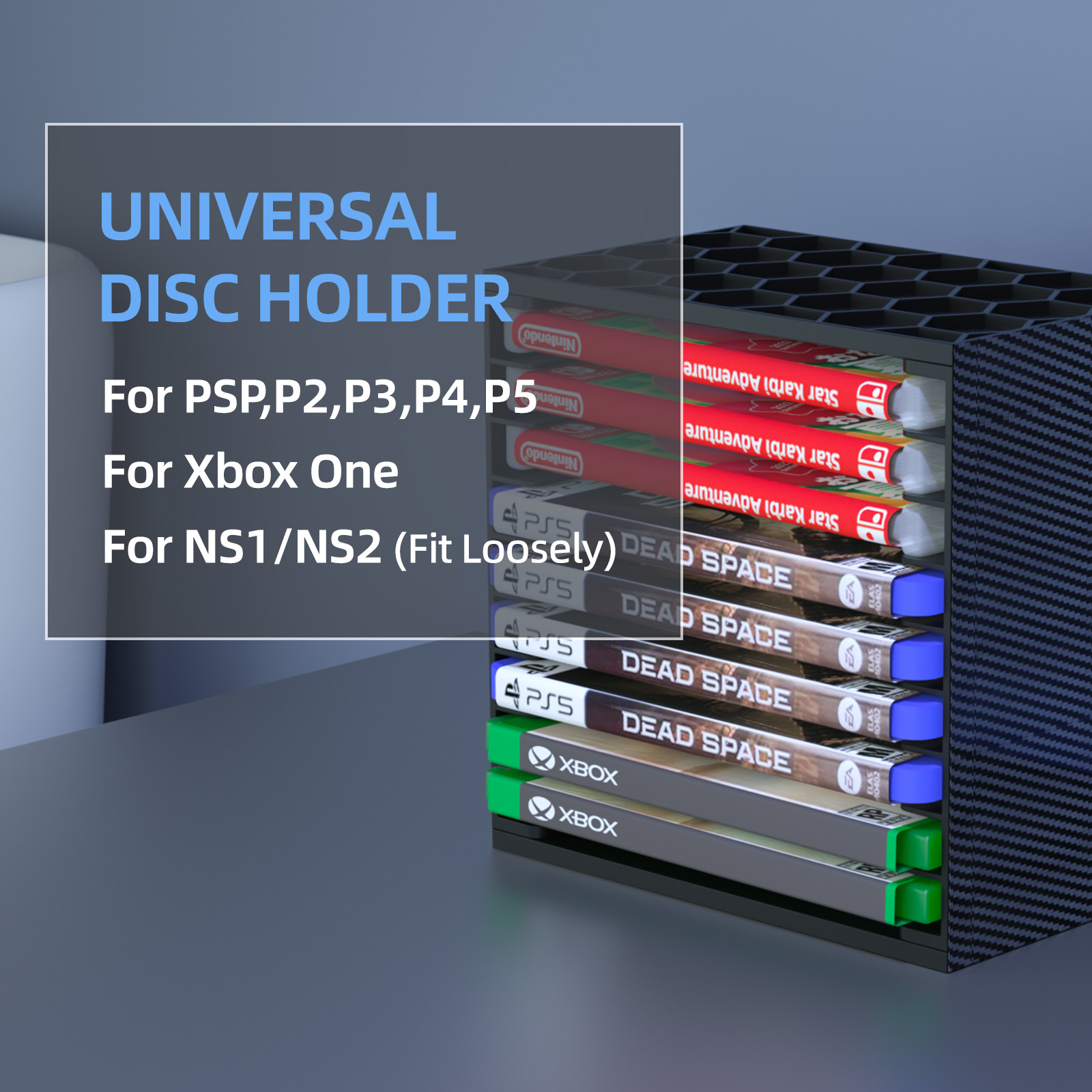 Wielowarstwowy stojak na kaset – Gaming Console Organizer recenzja i cena