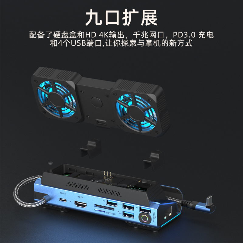 Stacja dokująca USB-C z podwój – Gaming Console Usb recenzja i cena
