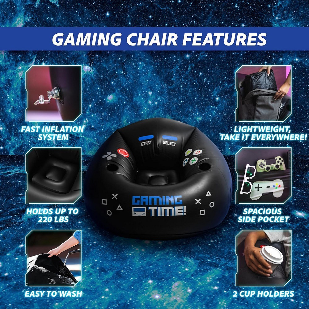 Kreatywne krzesło gamingowe do – Gaming Console Handheld recenzja i cena
